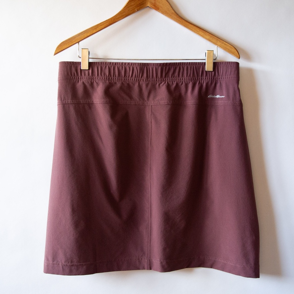 Eddie Bauer Silky A-Line Skirt with Pockets